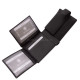 Pánska kožená peňaženka La Scala čierna RFID CNA1027/T