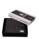 La Scala men's leather wallet black RFID CNA1027/T