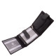 Portafoglio da uomo in pelle La Scala nero RFID CNA6002L/T