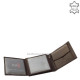 La Scala men's wallet with RFID protection brown ADCR60