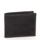 La Scala Hunter men's leather wallet black XV7729S-03