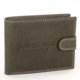 Pánská kožená peněženka La Scala Hunter šedá XV6002L / T-01