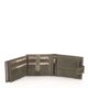 Portefeuille en cuir pour hommes La Scala Hunter gris XV6002L / T-01
