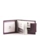 Porte-cartes La Scala dans un coffret cadeau violet CAFFINE LA 205