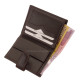 La Scala lille herre læder pung brun VNE-1/T
