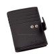 La Scala small men's leather wallet black VNE-1/T