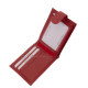 La Scala malá dámská kožená peněženka červená VNE-9/T
