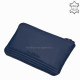 La Scala branded quality leather key ring blue TGN9073