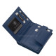 Portefeuille en cuir pour femme La Scala DGN11259 bleu
