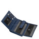 Dámská kožená peněženka La Scala DGN11259 modrá