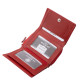 Дамски кожен портфейл La Scala в подаръчна кутия, червен SBL36