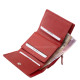 Дамски кожен портфейл La Scala в подаръчна кутия, червен SBL36