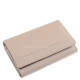 La Scala women's leather wallet in gift box light beige SBL57006