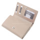La Scala women's leather wallet in gift box light beige SBL57006