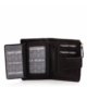 La Scala women's leather wallet black 3401