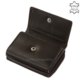 Dámska kožená peňaženka La Scala čierna DN36