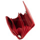 La Scala women's leather wallet red DG068