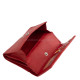 La Scala women's leather wallet red DG068
