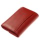 Skórzany portfel damski La Scala czerwony DN121