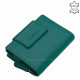 La Scala women's leather wallet TGN11259 turquoise