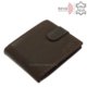 La Scala RFID leather men's wallet DKR08-BROWN