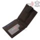 La Scala RFID leather men's wallet DKR08-BROWN
