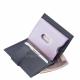 La Scala porte-cartes en cuir véritable RFID bleu ANC2038/T