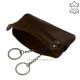 La Scala valódi bőr kulcstartó barna 1689