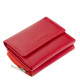 La Scala genuine leather women's wallet red DCO36