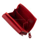 La Scala damesportemonnee van echt leer, rood MVEG36