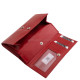 Dámská peněženka z pravé kůže La Scala červená MVEG438