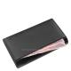 La Scala ženska denarnica iz pravega usnja RFID črna ANC438