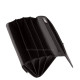 Portofel de dama La Scala din piele naturala RFID negru CNA438