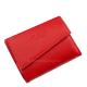 Dámska peňaženka La Scala z pravej kože RFID červená ANC1251