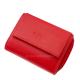 La Scala ženska denarnica iz pravega usnja RFID rdeča ANC1509