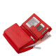 La Scala ægte læder damepung RFID rød ANC1509
