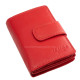 La Scala valódi bőr női pénztárca RFID piros ANC842