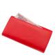 La Scala естествена кожа дамски портфейл RFID червено/черно CRS064
