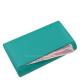La Scala ægte læder damepung RFID turkis ANC438