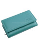 La Scala valódi bőr női pénztárca RFID türkiz ANC866
