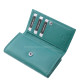 La Scala valódi bőr női pénztárca RFID türkiz ANC866