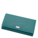 La Scala Genuine Leather Women's Wallet RFID Turquoise CNA155