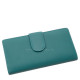 La Scala Genuine Leather Women's Wallet RFID Turquoise CNA155