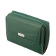 Dámska peňaženka La Scala z pravej kože RFID zelená CNA1509