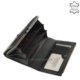Dámska peňaženka Lorenti croco vzorovaná čierna 60001RS