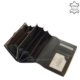 Lorenti croco patterned women's wallet black 60001RS
