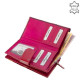 Gemusterte Damengeldbörse rosa S1003B