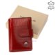 Nicole croco leather card holder red C42003-603