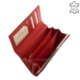 Nicole croco women's leather wallet red C72401-603