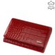 Dámská kožená peněženka Nicole Croco červená C57006-145